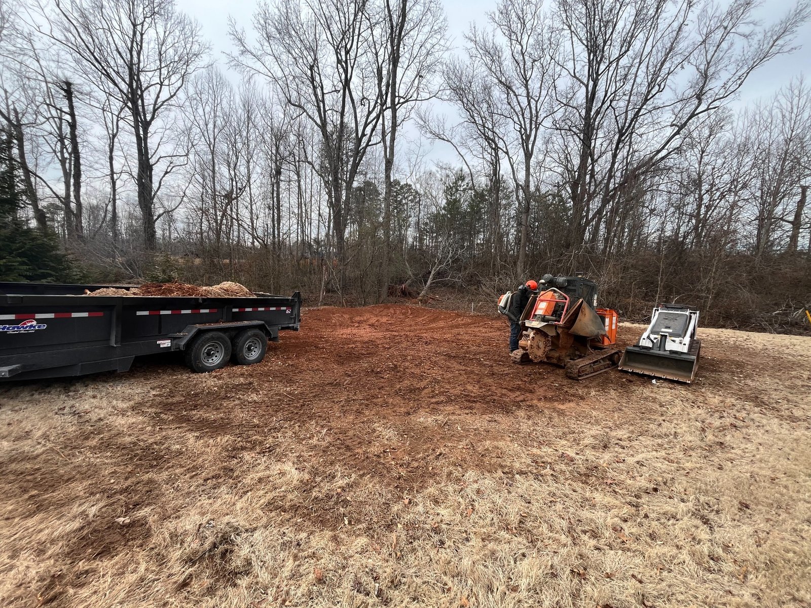 After stump grinding project 16